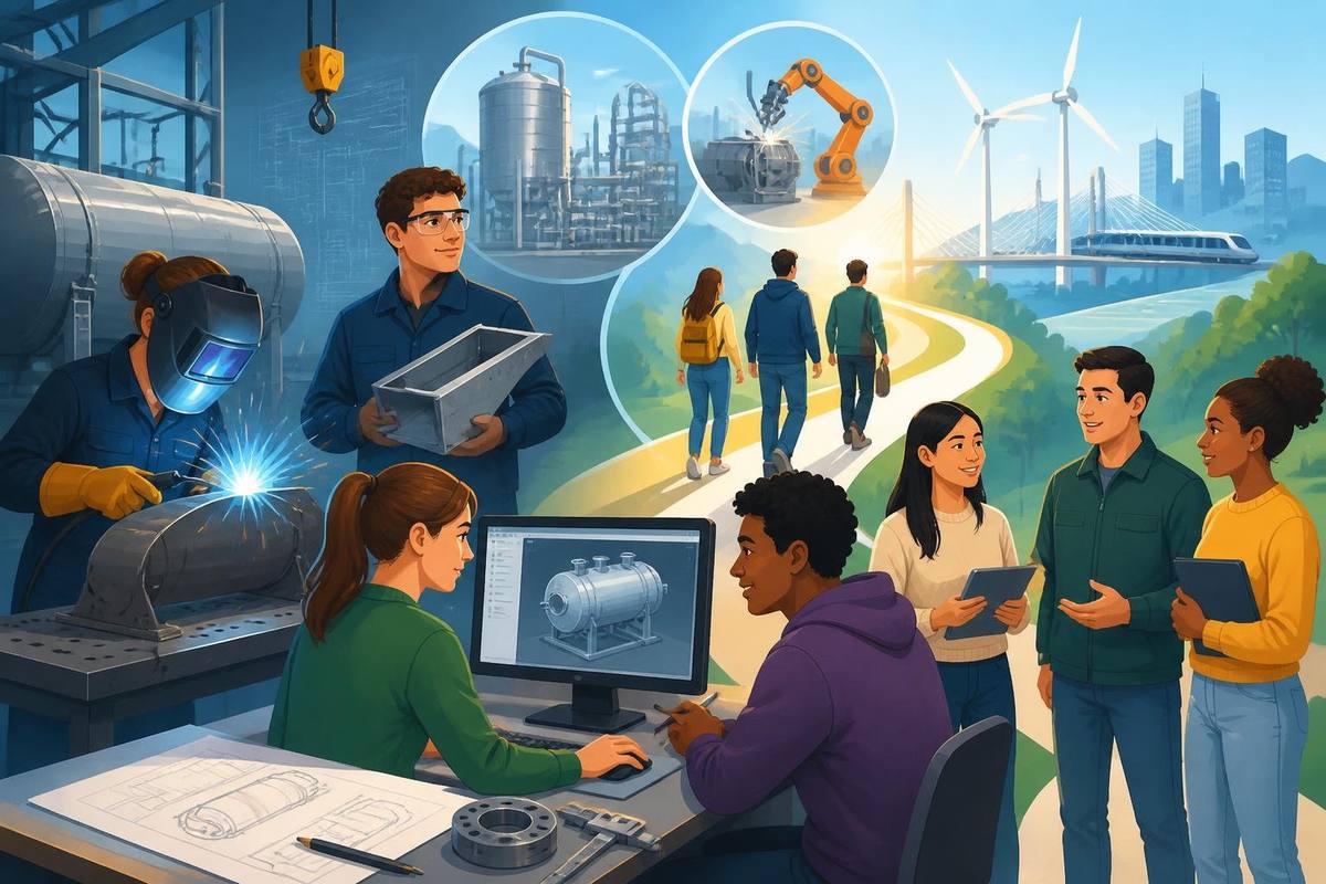 BTS CRCI - Conception et réalisation en chaudronnerie industrielle