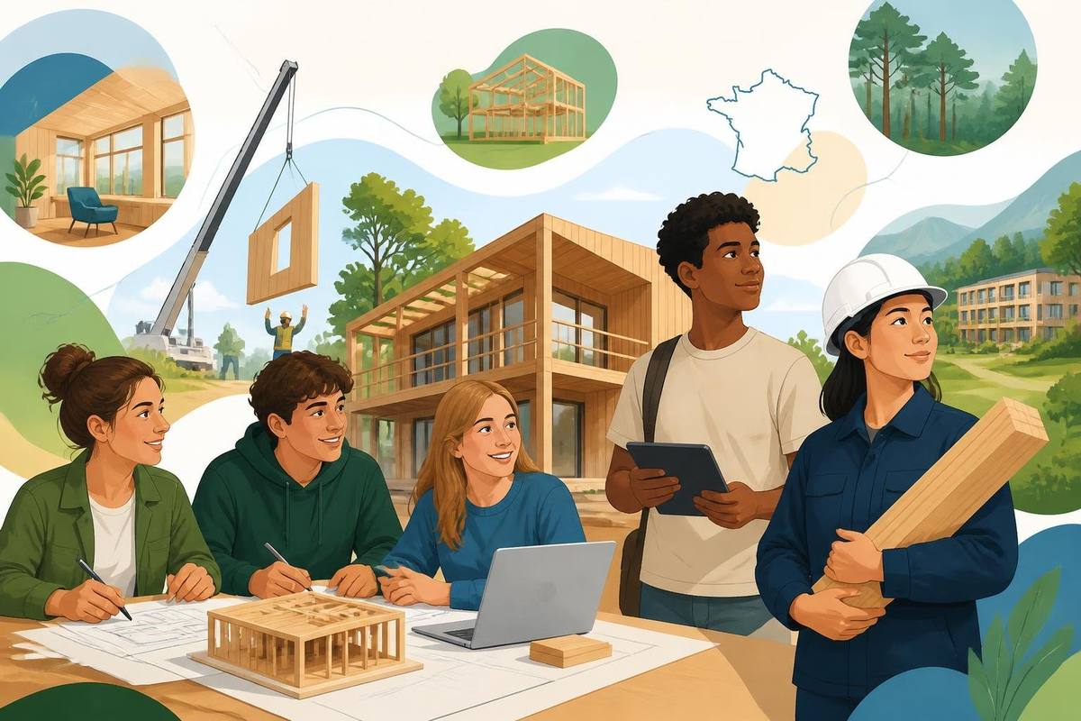 BTS SCBH - Systèmes constructifs bois et habitat