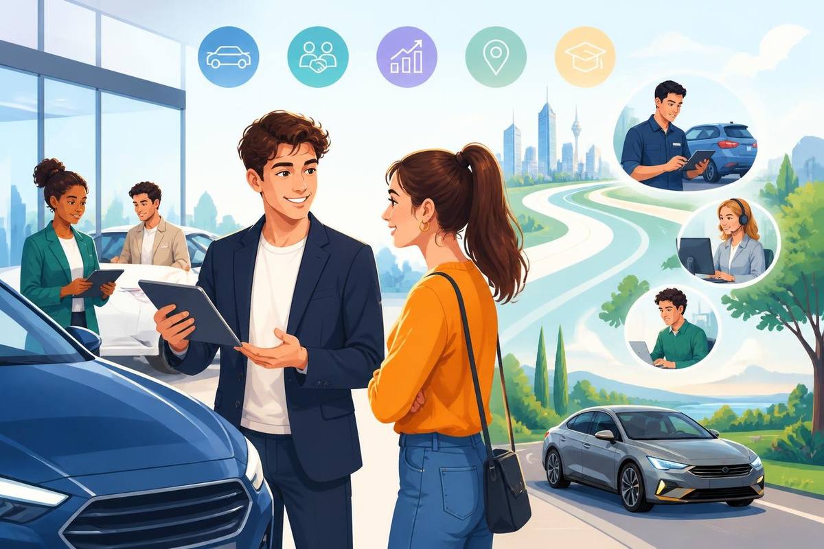 Conseiller commercial automobile
