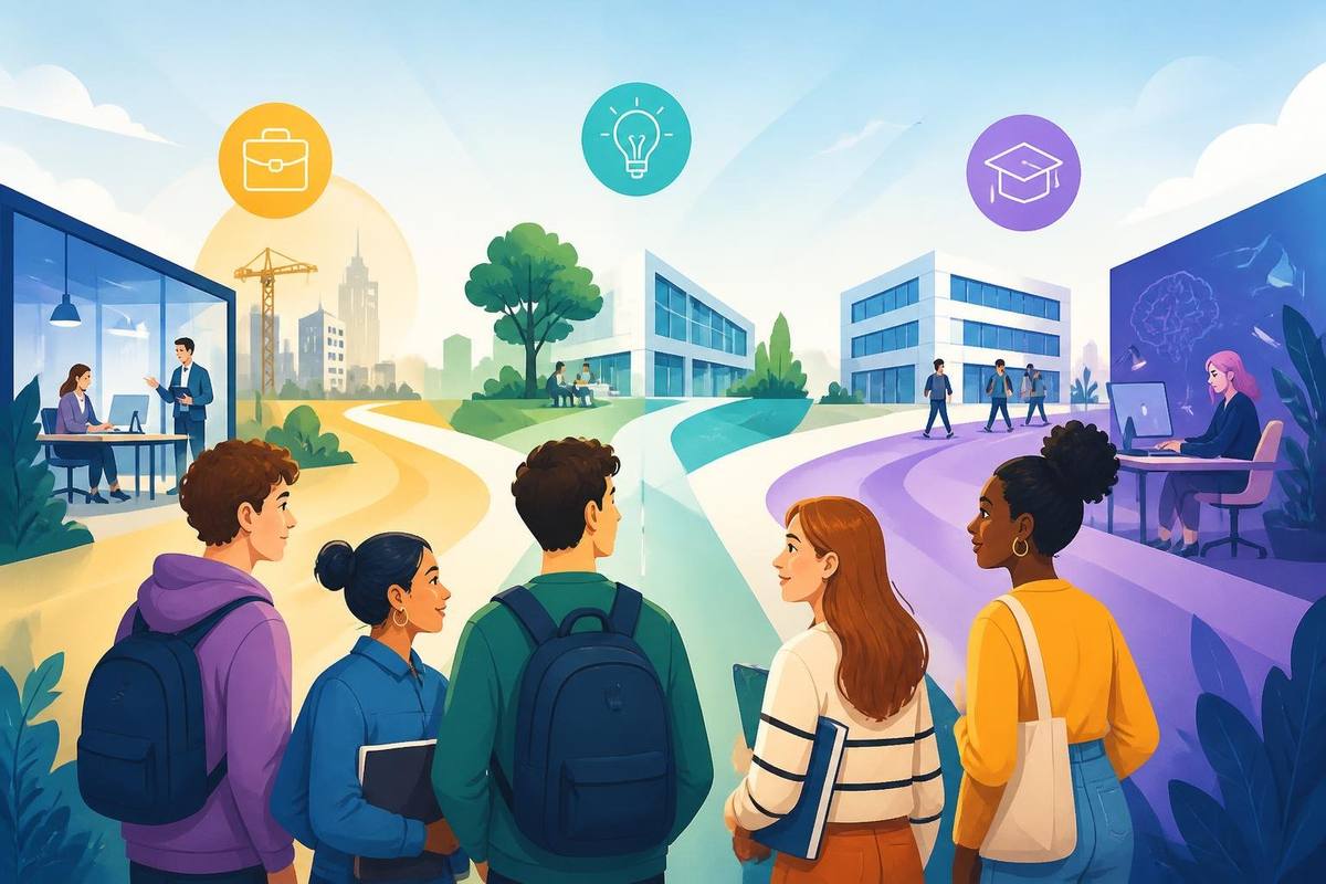 Alternance en BTS, BUT ou école : que choisir ?
