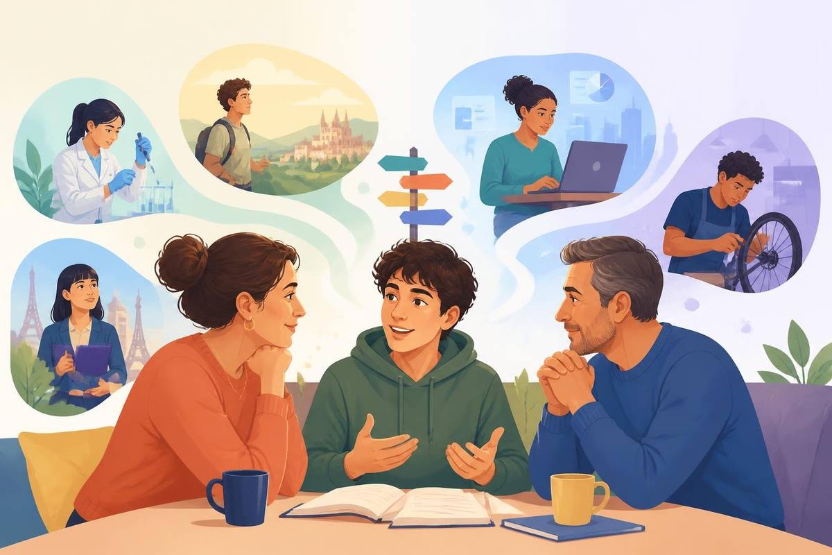 Comment parler orientation avec ses parents