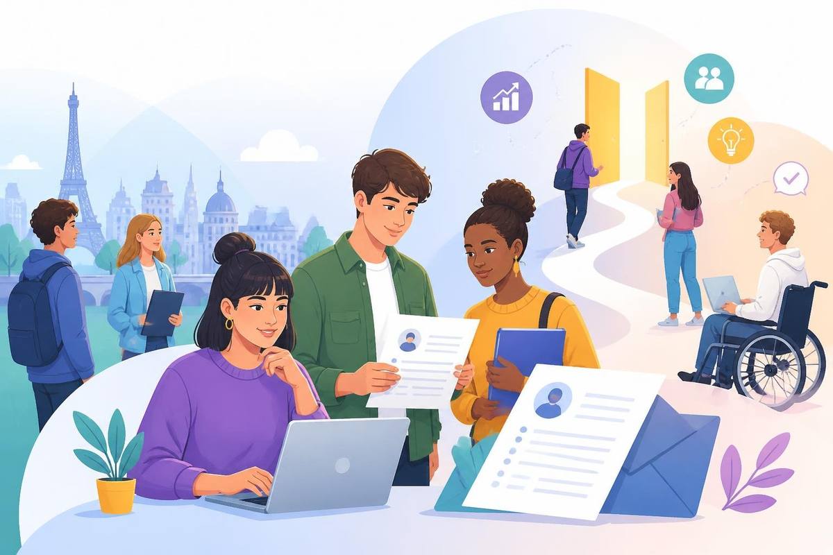 CV et lettre pour l'alternance
